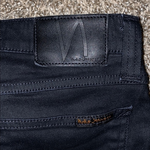 Men’s skinny black nudie jeans - Picture 6 of 6